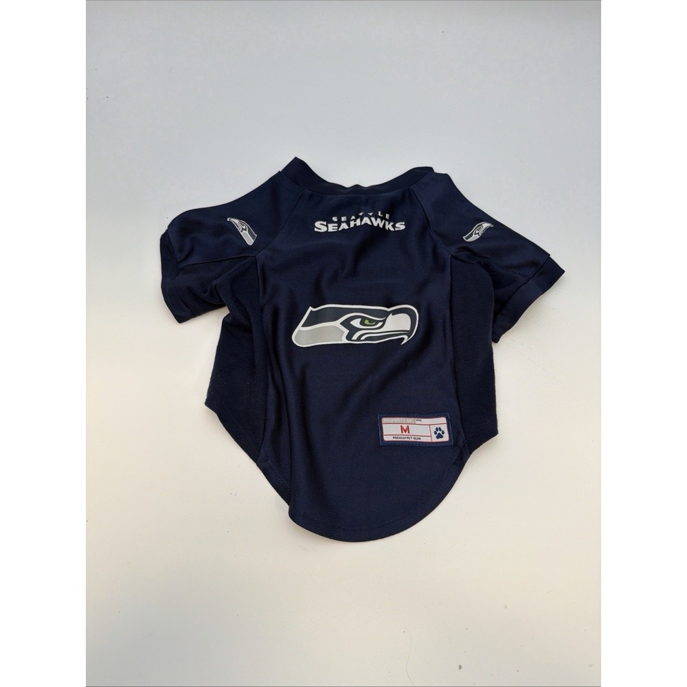 Seattle Seahawks Dog Jersey M Dog Pet Team Jersey Shirt  New NFL